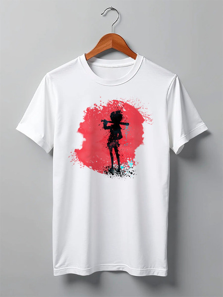Заказать мужскую футболку в Москве. Футболка классическая Japan от oneredfoxstore@gmail.com - готовые дизайны и нанесение принтов.