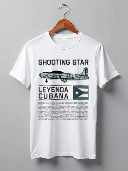 Заказать мужскую футболку в Москве. Футболка классическая Shooting Star от Рустам Юсупов - готовые дизайны и нанесение принтов.