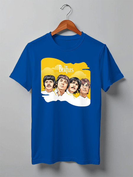 Заказать мужскую футболку в Москве. Футболка классическая ☆The Beatles☆ от balden - готовые дизайны и нанесение принтов.