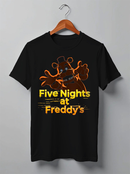 Заказать мужскую футболку в Москве. Футболка классическая ✪Five Nights at Freddy's✪ от balden - готовые дизайны и нанесение принтов.