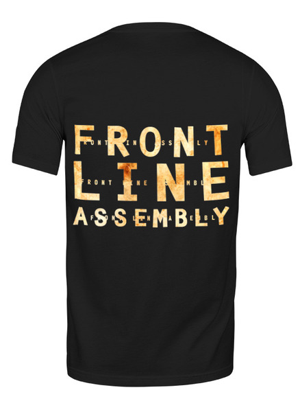 Заказать мужскую футболку в Москве. Футболка классическая Front Line Assembly / Hard Wired от OEX design - готовые дизайны и нанесение принтов.