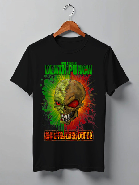 Заказать мужскую футболку в Москве. Футболка классическая Five Finger Death Punch - Got Your Six FAN от madfive5 - готовые дизайны и нанесение принтов.