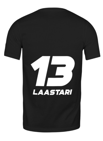 Заказать мужскую футболку в Москве. Футболка классическая LaaStari от Никита Погорелов - готовые дизайны и нанесение принтов.