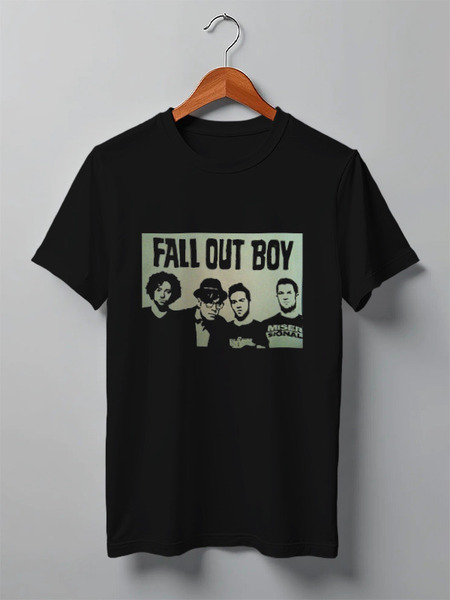 Заказать мужскую футболку в Москве. Футболка классическая Fall Out Boy от Денис - готовые дизайны и нанесение принтов.