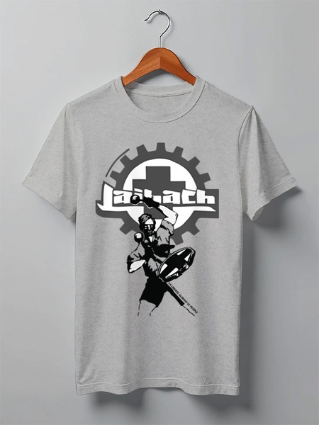 Заказать мужскую футболку в Москве. Футболка классическая Laibach / Drummer Boy от OEX design - готовые дизайны и нанесение принтов.