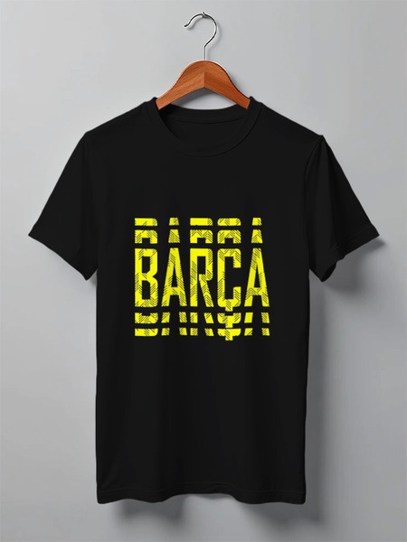 Заказать мужскую футболку в Москве. Футболка классическая FC Barcelona | BARCA (2021) от 0x000000123 - готовые дизайны и нанесение принтов.