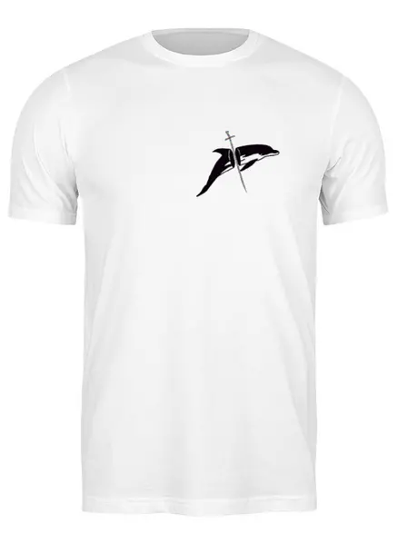 Заказать мужскую футболку в Москве. Футболка классическая Shark Play от chkal98 - готовые дизайны и нанесение принтов.