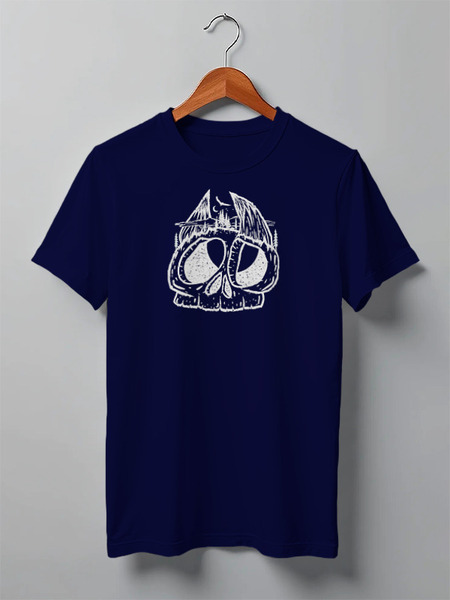 Заказать мужскую футболку в Москве. Футболка классическая Horns от oneredfoxstore@gmail.com - готовые дизайны и нанесение принтов.