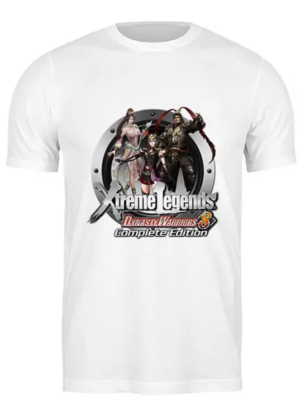 Заказать мужскую футболку в Москве. Футболка классическая Xtreme Legends от THE_NISE  - готовые дизайны и нанесение принтов.