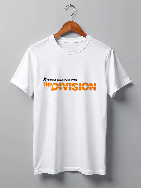 Заказать мужскую футболку в Москве. Футболка классическая Tom clancy's the division от skaner24 - готовые дизайны и нанесение принтов.