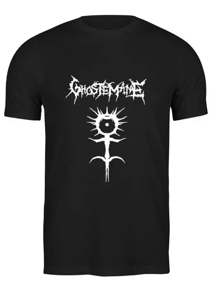 Заказать мужскую футболку в Москве. Футболка классическая Ghostemane от geekbox - готовые дизайны и нанесение принтов.