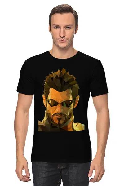 Заказать мужскую футболку в Москве. Футболка классическая Deus Ex от priceless - готовые дизайны и нанесение принтов.