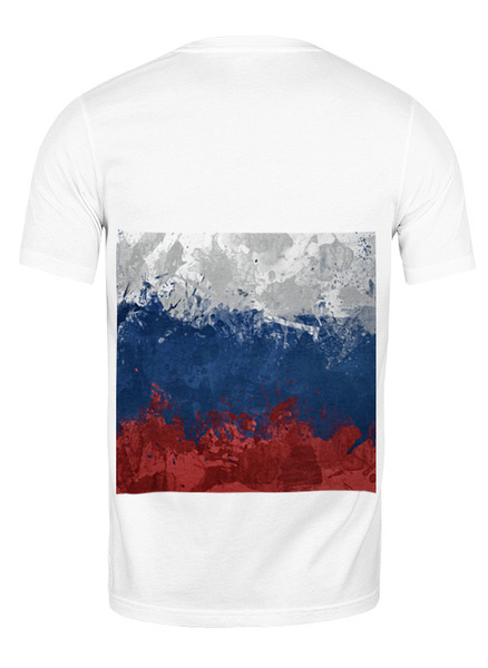 Заказать мужскую футболку в Москве. Футболка классическая Путин от denis01001 - готовые дизайны и нанесение принтов.