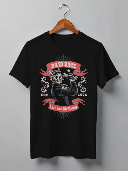 Заказать мужскую футболку в Москве. Футболка классическая Skulls от oneredfoxstore@gmail.com - готовые дизайны и нанесение принтов.