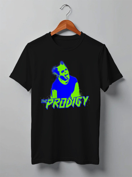 Заказать мужскую футболку в Москве. Футболка классическая Prodigy                      от dyzel1 - готовые дизайны и нанесение принтов.