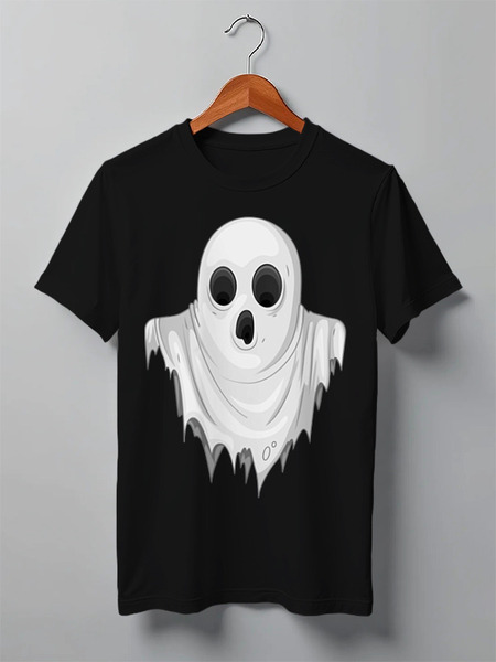 Заказать мужскую футболку в Москве. Футболка классическая GHOST от CoolDesign - готовые дизайны и нанесение принтов.