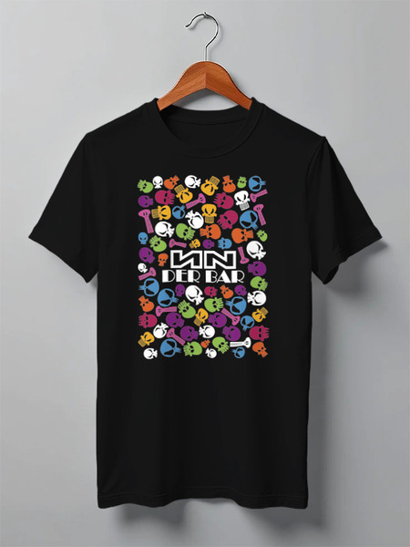 Заказать мужскую футболку в Москве. Футболка классическая Under bar t-shirt от Alcochat - готовые дизайны и нанесение принтов.
