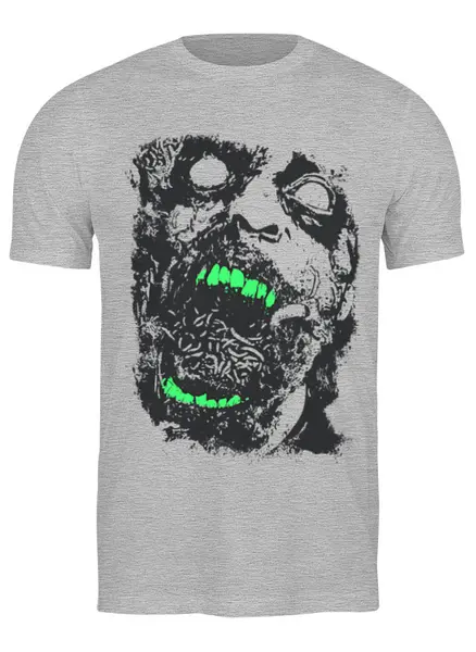 Заказать мужскую футболку в Москве. Футболка классическая Zombies от oneredfoxstore@gmail.com - готовые дизайны и нанесение принтов.