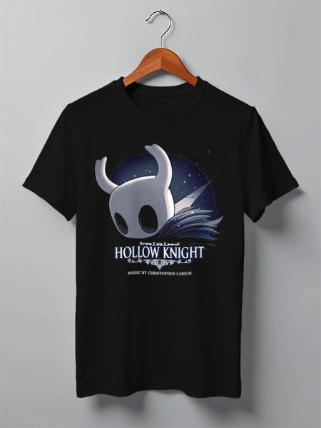 Заказать мужскую футболку в Москве. Футболка классическая HOLLOW KNIGHT от robus - готовые дизайны и нанесение принтов.