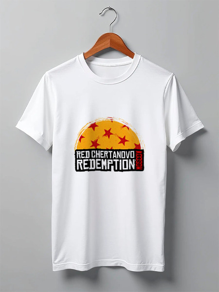 Заказать мужскую футболку в Москве. Футболка классическая Red Chertanovo Moscow Redemption от kamal-creations - готовые дизайны и нанесение принтов.