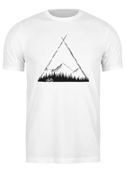Заказать мужскую футболку в Москве. Футболка классическая Gravel от oneredfoxstore@gmail.com - готовые дизайны и нанесение принтов.