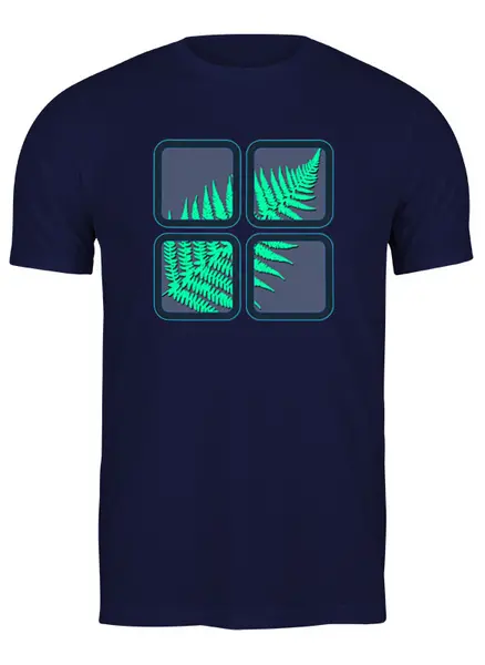 Заказать мужскую футболку в Москве. Футболка классическая Forest от oneredfoxstore@gmail.com - готовые дизайны и нанесение принтов.