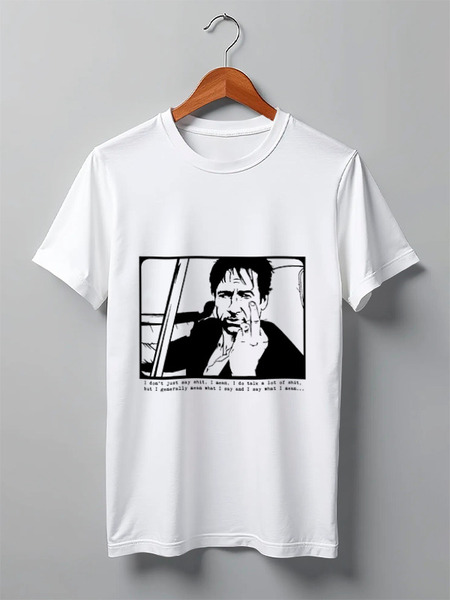 Заказать мужскую футболку в Москве. Футболка классическая Hank Moody (Хэнк Муди), Californication от Easy-store - готовые дизайны и нанесение принтов.