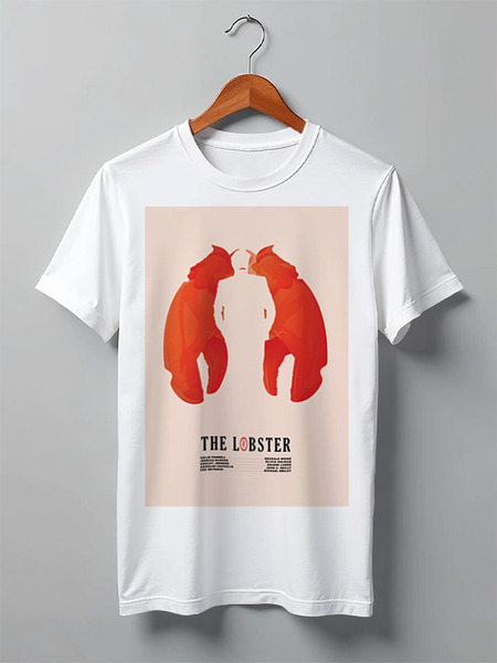 Заказать мужскую футболку в Москве. Футболка классическая Лобстер / The Lobster от kino.printio.ru - готовые дизайны и нанесение принтов.