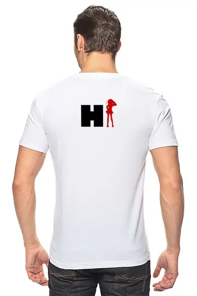Заказать мужскую футболку в Москве. Футболка классическая Suzumiya Haruhi от redirector - готовые дизайны и нанесение принтов.