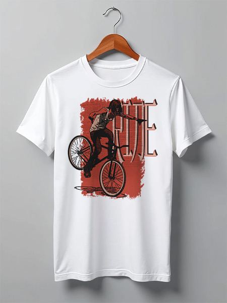 Заказать мужскую футболку в Москве. Футболка классическая Punk Ride Girl от oneredfoxstore@gmail.com - готовые дизайны и нанесение принтов.