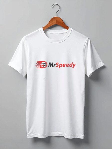 Заказать мужскую футболку в Москве. Футболка классическая MrSpeedy от Антон - готовые дизайны и нанесение принтов.