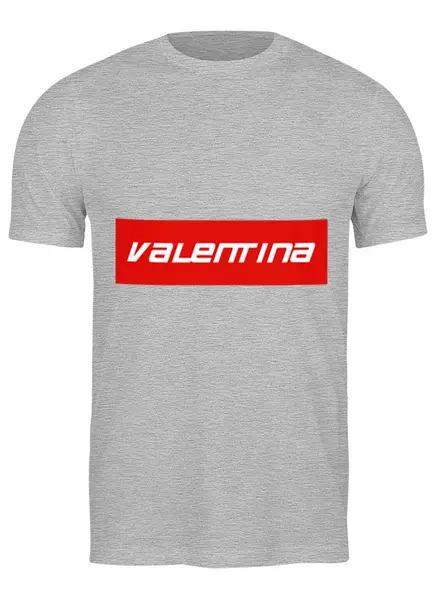 Заказать мужскую футболку в Москве. Футболка классическая Valentina от THE_NISE  - готовые дизайны и нанесение принтов.