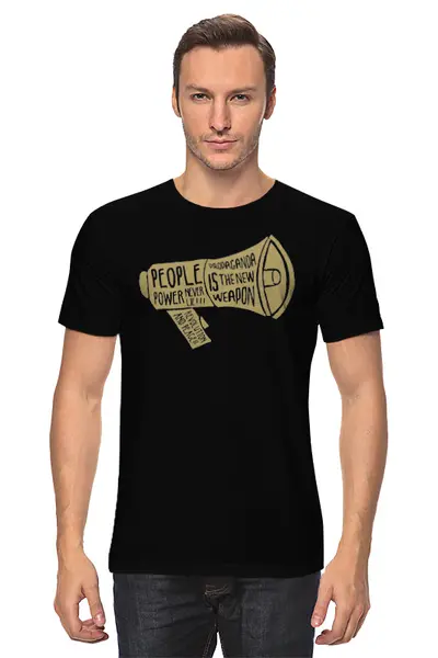Заказать мужскую футболку в Москве. Футболка классическая Oldschool от oneredfoxstore@gmail.com - готовые дизайны и нанесение принтов.