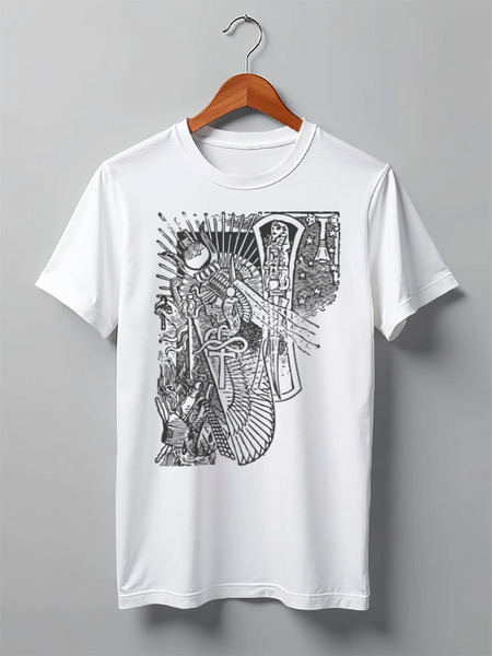 Заказать мужскую футболку в Москве. Футболка классическая Magic от oneredfoxstore@gmail.com - готовые дизайны и нанесение принтов.