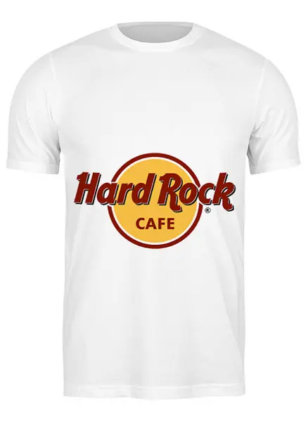 Заказать мужскую футболку в Москве. Футболка классическая HardRock от grey.vrn - готовые дизайны и нанесение принтов.