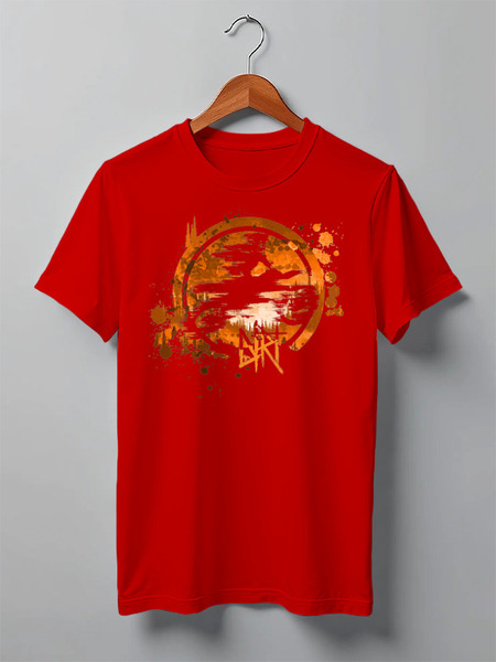 Заказать мужскую футболку в Москве. Футболка классическая Dirt Rider от oneredfoxstore@gmail.com - готовые дизайны и нанесение принтов.