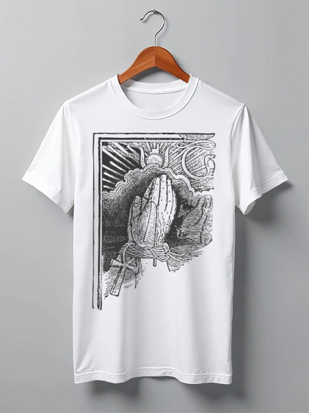 Заказать мужскую футболку в Москве. Футболка классическая Magic от oneredfoxstore@gmail.com - готовые дизайны и нанесение принтов.