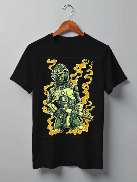 Заказать мужскую футболку в Москве. Футболка классическая Oldschool от oneredfoxstore@gmail.com - готовые дизайны и нанесение принтов.