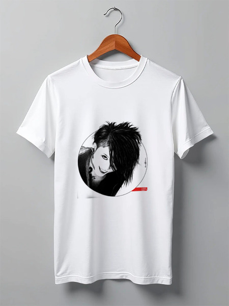 Заказать мужскую футболку в Москве. Футболка классическая "Star Eyes Collection": Miyavi от Octopuslabel - готовые дизайны и нанесение принтов.