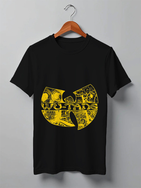 Заказать мужскую футболку в Москве. Футболка классическая свитшот wu tang clan от mitrich420 - готовые дизайны и нанесение принтов.