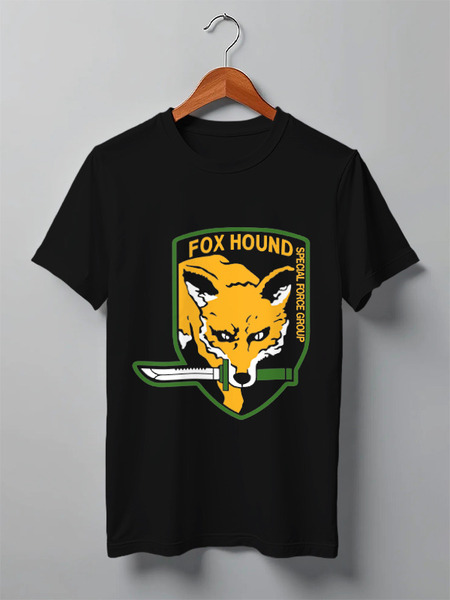 Заказать мужскую футболку в Москве. Футболка классическая Fox Hound от priceless - готовые дизайны и нанесение принтов.
