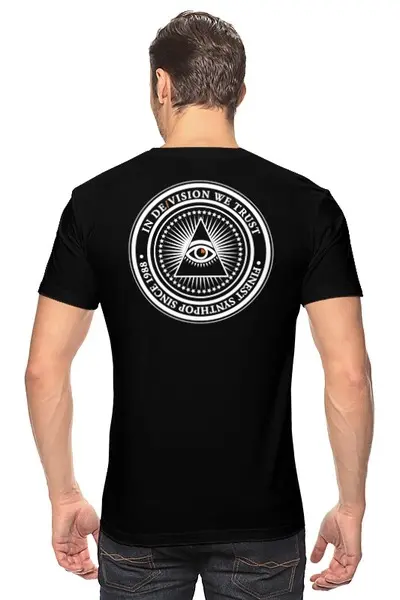 Заказать мужскую футболку в Москве. Футболка классическая De/Vision Best of tour от OEX design - готовые дизайны и нанесение принтов.