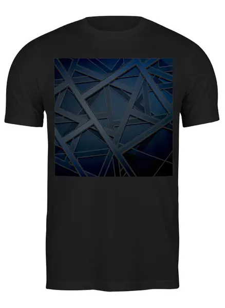 Заказать мужскую футболку в Москве. Футболка классическая Illusion от CoolColor  - готовые дизайны и нанесение принтов.