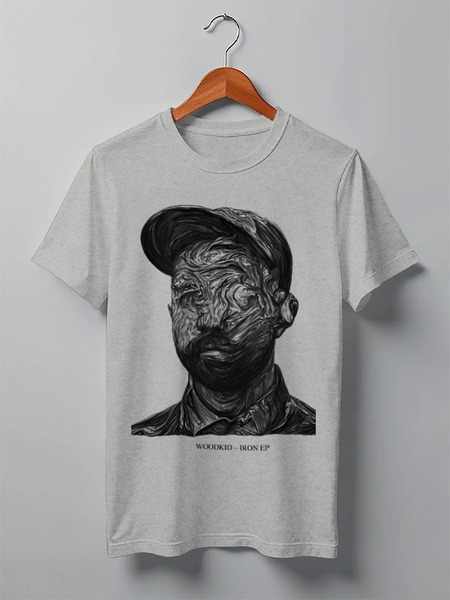 Заказать мужскую футболку в Москве. Футболка классическая Woodkid от tito - готовые дизайны и нанесение принтов.