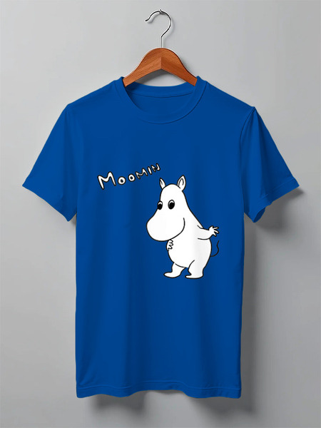 Заказать мужскую футболку в Москве. Футболка классическая moomin  от cherdantcev - готовые дизайны и нанесение принтов.