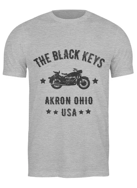 Заказать мужскую футболку в Москве. Футболка классическая The Black Keys от geekbox - готовые дизайны и нанесение принтов.