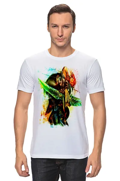 Заказать мужскую футболку в Москве. Футболка классическая Windrunner art  от ___Maks___ПоповLP . - готовые дизайны и нанесение принтов.