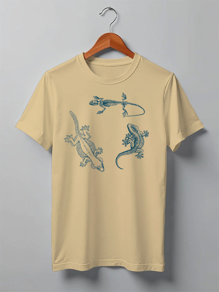 Заказать мужскую футболку в Москве. Футболка классическая Animals от oneredfoxstore@gmail.com - готовые дизайны и нанесение принтов.