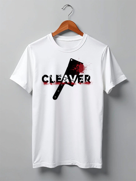 Заказать мужскую футболку в Москве. Футболка классическая CLEAVER t-shirt white  от panincomics@gmail.com - готовые дизайны и нанесение принтов.