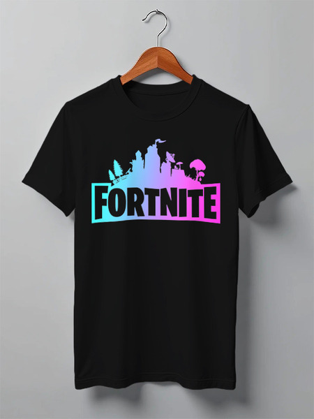 Заказать мужскую футболку в Москве. Футболка классическая FORTNITE от geekbox - готовые дизайны и нанесение принтов.